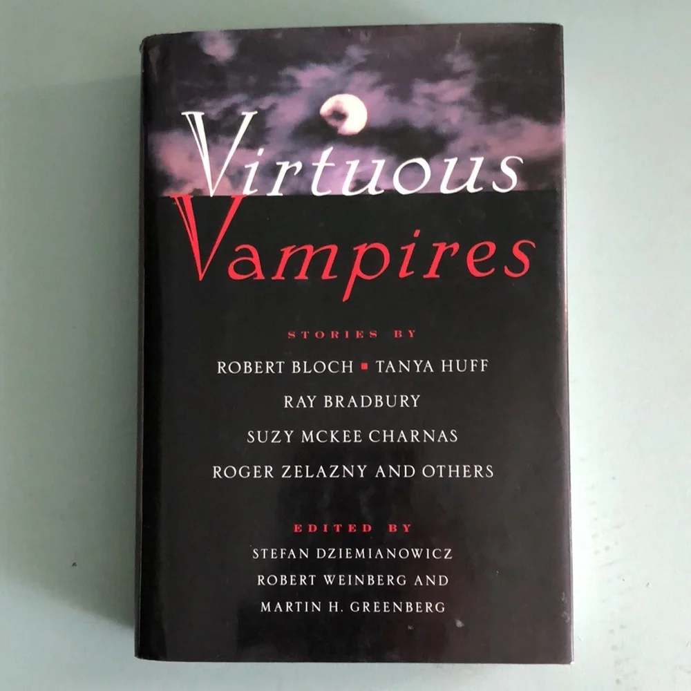 HC Virtuous Vampires Horror Fiction Book 1996 Gothic Short Stories